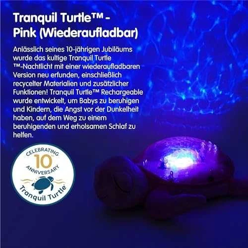 Cloud B Tranquil Turtle rožinė