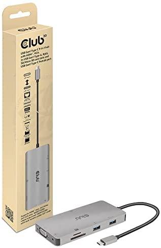 Club 3D USB-C 9in1 Hub CSV-1594 CLUB3D