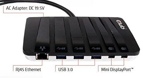 Club 3D CLUB3D SenseVision USB 3.0 + Dual Mini DisplayPort™ MST prijungimo stotis