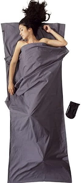 Cocoon Leicht-Reiseschlafsack,Rechteck, 220 x 90cm, 100% Baumwolle,elephant pilkas