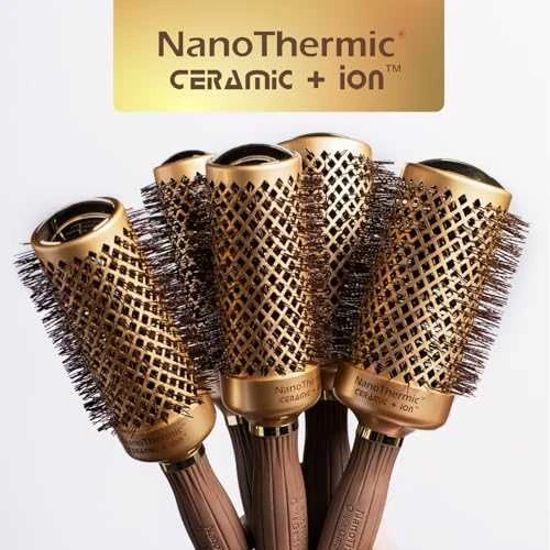 Šepetys plaukų džiovinimui Olivia Garden Nano Thermic Ceramic+ion 34mm