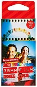 Lomographische Ag LOMOGRAPHY COLOR NEGATIVE 100 ISO 3 PCS 135 FILM