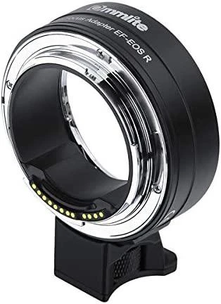 Bajoneto adapteris - Commlite CM-EF-EOS R - Canon EF į RF tvirtinimą, automatinis fokusavimas, vaizdo stabilizavimas