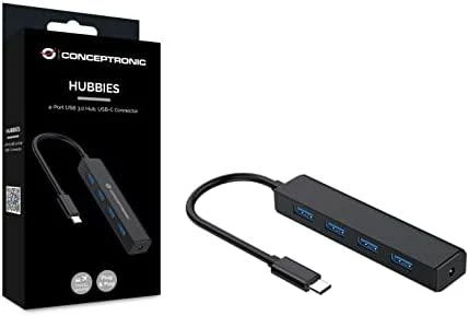 Conceptronic USB-C 4 prievadų šakotuvas