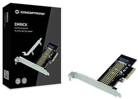 Conceptronic CONCEPTRONIC PCI Express kortelė 4 prievadų M-Key M.2 -> PCIe-NVMe