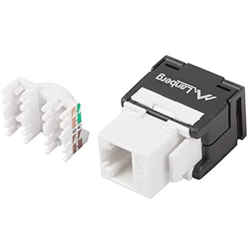 LANBERG KSU5-2000 Keystone be įrankių modulis RJ45->LSA 180deg UTP Cat.5e