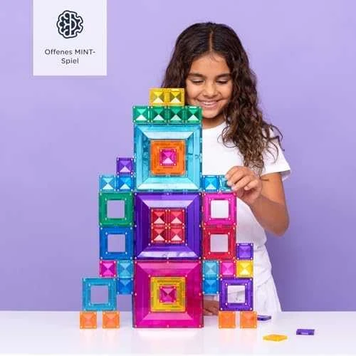 CONNETIX magnetinis konstruktorius - Bright Portal Pack 48d.