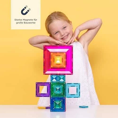 CONNETIX magnetinis konstruktorius - Bright Portal Pack 48d.