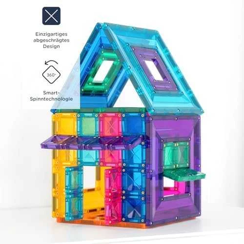 CONNETIX magnetinis konstruktorius - Bright Portal Pack 48d.