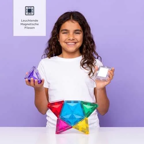 CONNETIX magnetinis konstruktorius - Light Star Pack 28d.