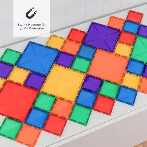 Connetix Kvadratų rinkinys 42 dalių