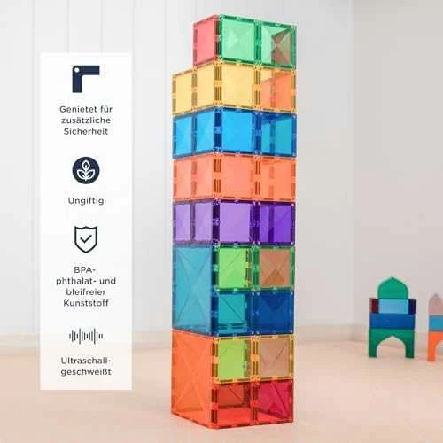 Connetix Kvadratų rinkinys 42 dalių