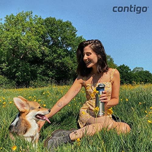 Gertuvė Contigo Buteliukas su ustnikiem Ashland pilka 590 ml