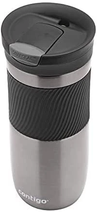 Kelioninis termopuodelis su vakuumine izoliacija Contigo Byron Gunmetal 470 ml 2095560
