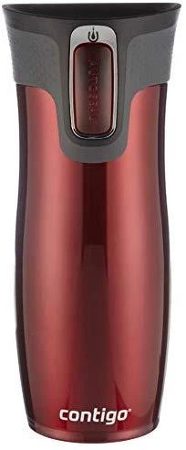 Termopuodelis Contigo West Loop Raudona 2095849, 470 ml, raudonas
