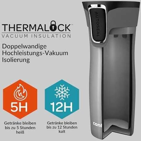 Contigo Termo puodelis Westloop, rožinis, 470 ml