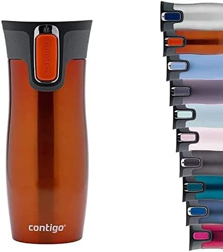 Termopuodelis Contigo West Loop Tangerine CON2095850, 470 ml
