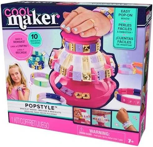 COOL MAKER Apyrankių gaminimo rinkinys POP STYLE