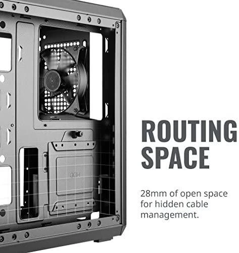 Cooler Master MasterBox Q300L MCB-Q300L-KANN-S00 Šoninis langas, USB 3.0 x 2, Mic x1, Spk x1, Juodas, Micro ATX, Maitinimo šaltinis yra Ne