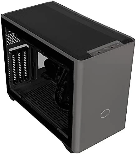 Cooler Master MasterBox NR200P MAX Mini-ITX dėklas, grūdintas stiklas – juodas