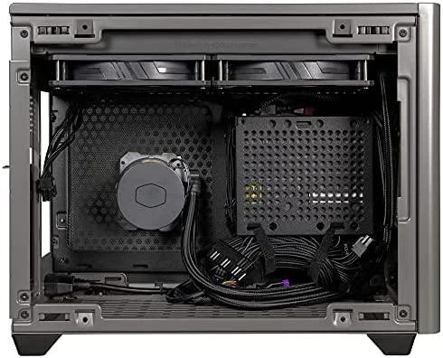 Cooler Master MasterBox NR200P MAX Mini-ITX dėklas, grūdintas stiklas – juodas