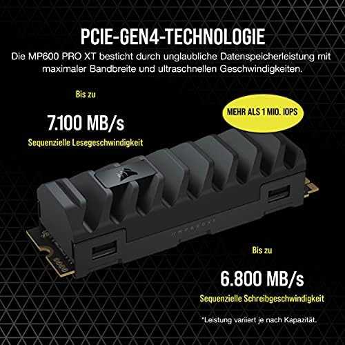 Corsair Force Series MP600 PRO XT M.2 Gen4 PCIe X4 NVMe 8TB