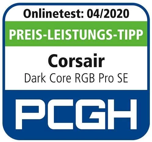 Corsair Dark Core RGB PRO belaidė žaidimų pelė, Juoda