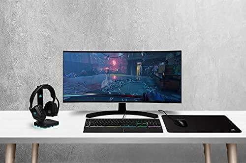 Žaidimų klaviatūra Corsair K55 RGB Pro su 5 zonų RGB pašvietimu, DE išdėstymas