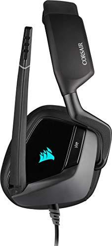 Žaidimų ausinės Corsair VOID RGB ELITE USB 7.1 erdvinis garsas Carbon |  Varle.lt