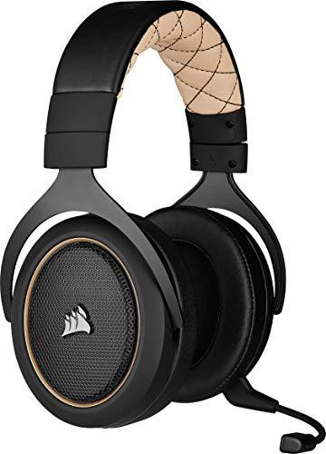 Belaidės Žaidimų ausinės Corsair HS70 Pro Cream | Varle.lt