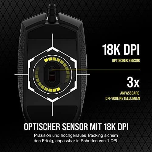 Ultra lengva Pelė žaidimams Corsair Katar Pro XT Ultra-Light Pelė žaidimams