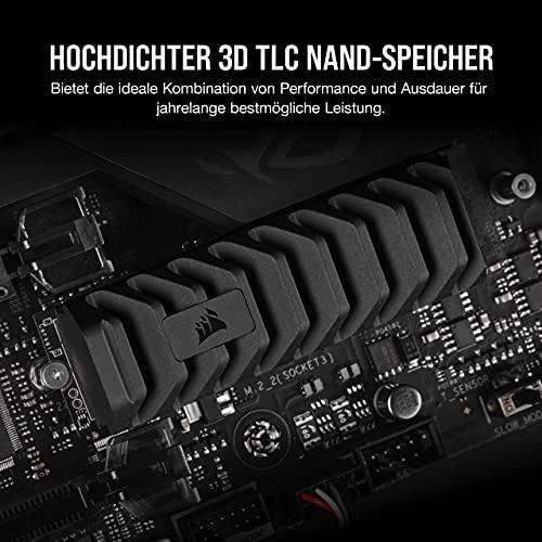 Corsair SSD MP600 PRO XT 1000 GB SSD form factor M.2 2280 SSD sąsaja PCIe Gen 4.0 x4 Rašymo greitis 5800 MB/s Skaitymo greitis 7100 MB/s