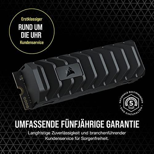 Corsair SSD MP600 PRO XT 1000 GB SSD form factor M.2 2280 SSD sąsaja PCIe Gen 4.0 x4 Rašymo greitis 5800 MB/s Skaitymo greitis 7100 MB/s