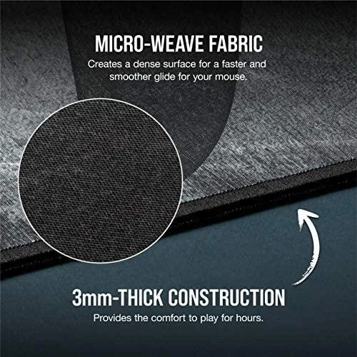 Pelės kilimėlis žaidimams Corsair MM300 PRO Premium Spill-Proof Cloth Gaming Mouse Pad — Medium, 360m x 300m x 3mm
