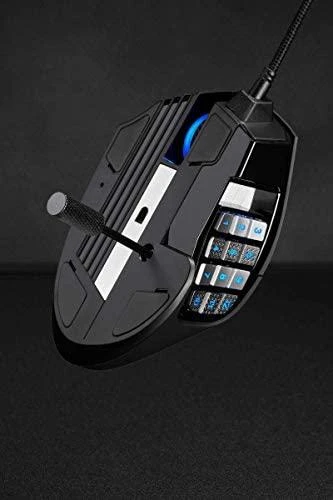 Corsair Scimitar RGB Elite Optinė MOBA/MMO žaidimų pelė, Juoda