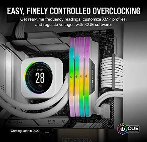 RAM 32 GB PC 5600 CL40 CORSAIR KIT (2 x 16 GB) VENGEANCE RGB su mažmenine kaina