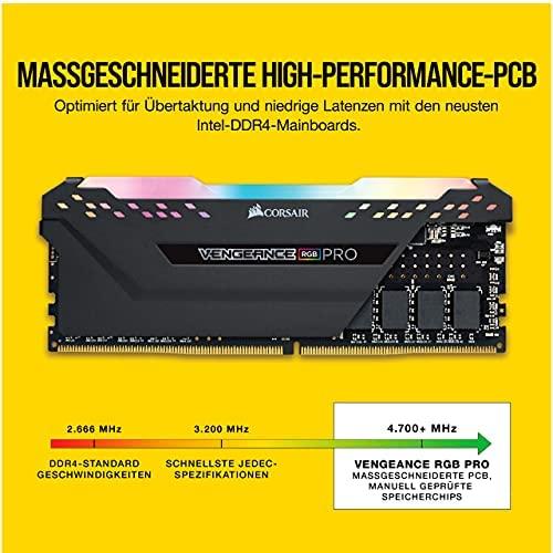 RAM CORSAIR 16GB DDR4 3600MHz 2x8GB Dimm be buferio 18-22-22-42