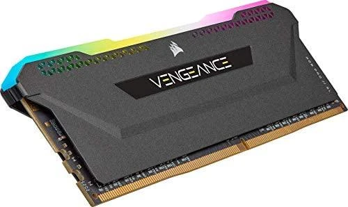 RAM CORSAIR DDR4 16GB 2x8GB 3200MHz DIMM CL16 VENGEANCE RGB Pro SL Juodas 1.35V XMP 2.0