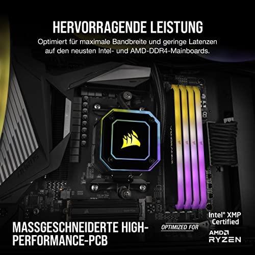 RAM Corsair Vengeance RGB RS Juodas 64GB Kit (2x32GB) DDR4-3600 CL18 DIMM atmintis