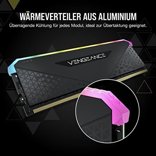 RAM Corsair Vengeance RGB RS Juodas 64GB Kit (2x32GB) DDR4-3600 CL18 DIMM atmintis