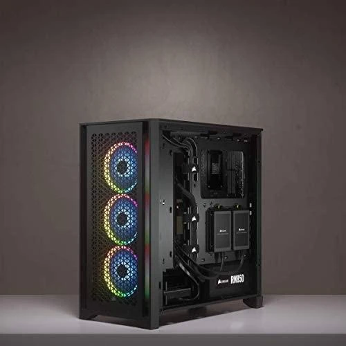 CORSAIR 4000D Airflow grūdinto stiklo vidurinio bokšto Juodas dėklas