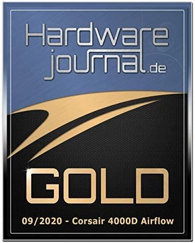 CORSAIR 4000D Airflow grūdinto stiklo vidurinio bokšto Juodas dėklas