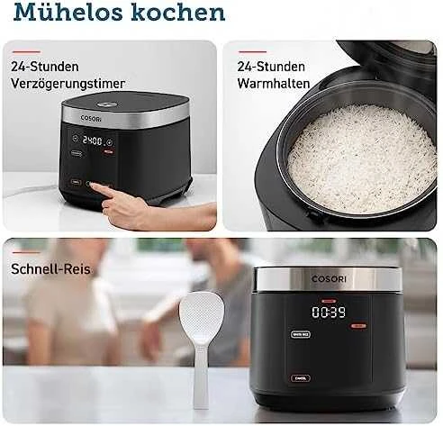 Cosori CRC-R501-KEU Slow Cooker juoda