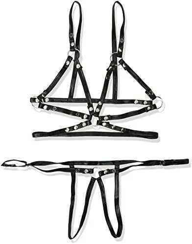 Cottelli Bondage Strap Bikini M
