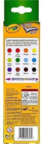 Crayola, Inc. CRAYOLA Išsukami pieštukai, 12 vnt.