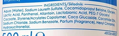 Ziaja Intimate Creamy Wash su Lactobionic Acid Intimate Cosmetics moterims, 500 ml
