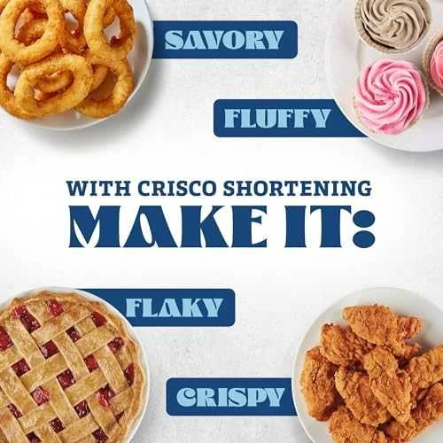 Crisco Daržovių patrumpinimas – 16 uncijų / 453 gr