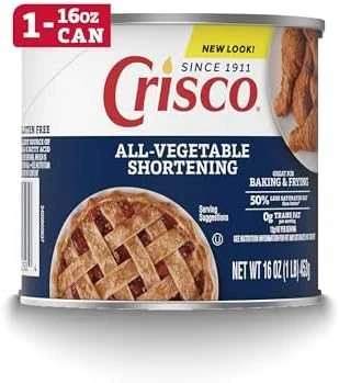 Crisco Daržovių patrumpinimas – 16 uncijų / 453 gr