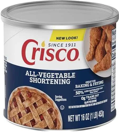 Crisco Daržovių patrumpinimas – 16 uncijų / 453 gr