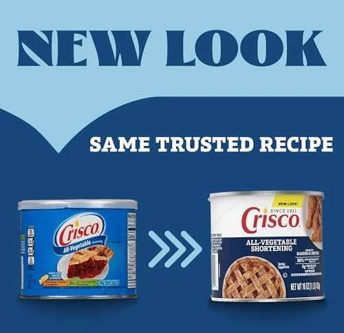 Crisco Daržovių patrumpinimas – 16 uncijų / 453 gr